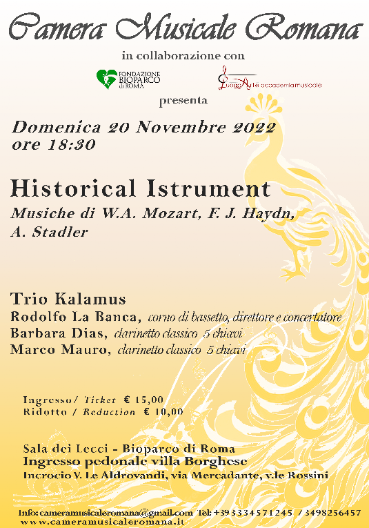 Historical Instrument Trio Kalamus a Roma