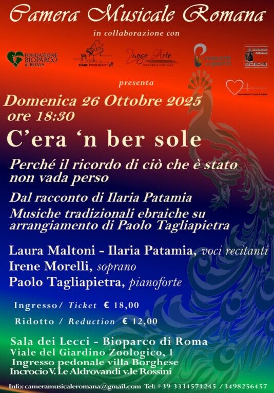 Programma Concerto 26 ottobre 2025
